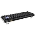 Miniatyrbild 3 av 3: La Ducky One 3 Classic Black/White SF Gaming-tangentbord, RGB LED är en huvudattraktion i arsenalen hos alla passionerade spelare.