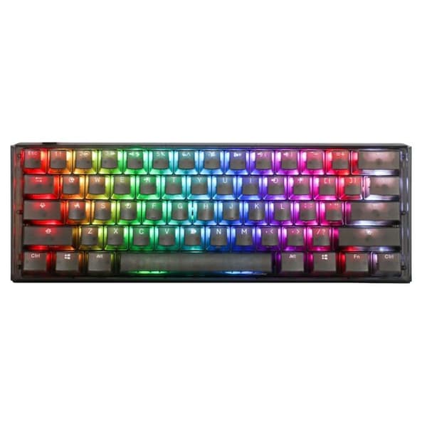 Spelklaviatur - DUCKY - One 3 Aura Black - Mekanisk - RGB LED - Kompakt och ergonomisk Svart