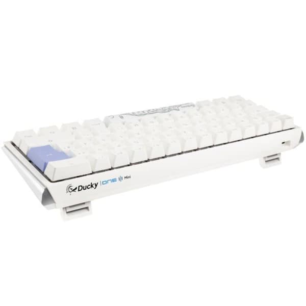 Klaviatur - DUCKY - One 3 Classic Pure White - Mekanisk - RGB-bakgrundsbelyst - Kompakt
