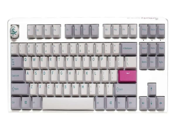 Ducky One 3 Mist Grey TKL gamingtangentbord är en verklig godbit för videospelsentusiaster. Dess kompakta TKL-design Silver