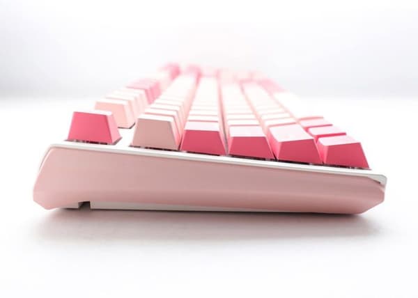 Spelklaviatur - DUCKY - One 3 Gossamer Pink - Mekanisk - Bakgrundsbelyst - Anpassningsbara tangenter