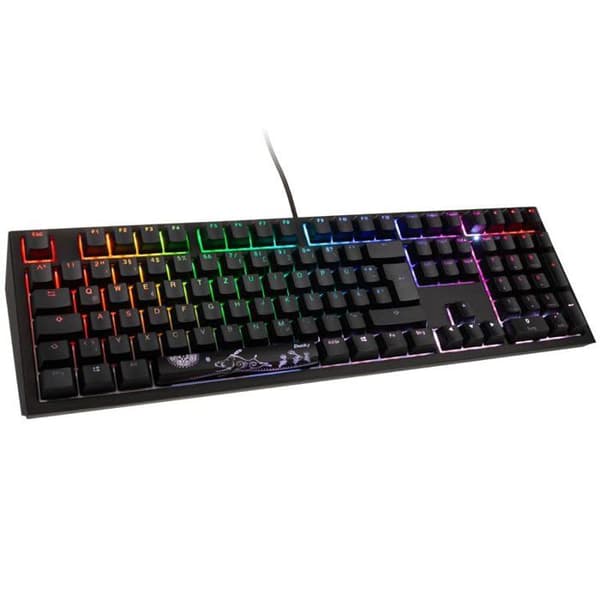 Ducky Shine 7 PBT Gaming Keyboard, MX-Black, RGB LED Ducky Shine 7 PBT Gaming Keyboard är ett högkvalitativt gamingtangentbord. Svart