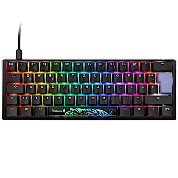 Ducky One 3 Classic Black/White Mini Gaming Tangentbord, RGB LED Välkommen till den fantastiska världen av Ducky One 3 Classic Bl