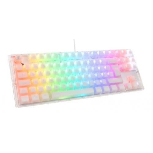 Klaviatur - DUCKY - One 3 Aura White TKL - Mekanisk - RGB LED - Kompakt TKL Vit