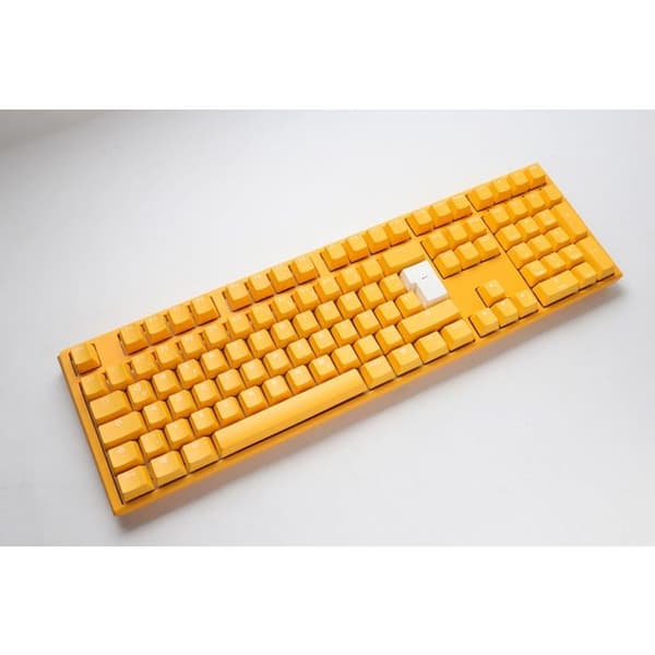 La Ducky One 3 Yellow Gaming-tangentbord, RGB LED är ett verkligt underverk för alla videospelsentusiaster som söker en exp