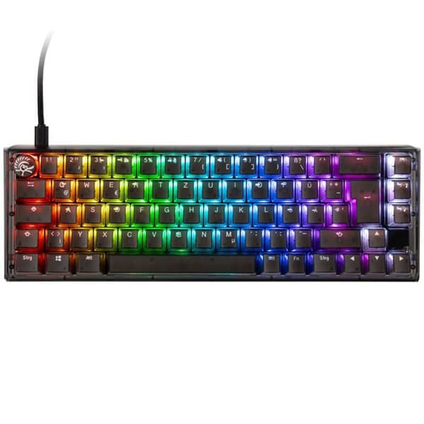 La Ducky One 3 Aura Black SF Gaming-tangentbord är en verklig teknologisk underverk för gaming-entusiaster. Med en design