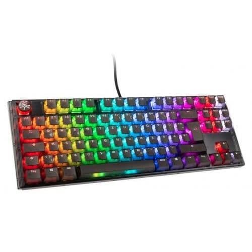 Ducky One 3 Aura Black TKL Gamingtangentbord, RGB LED Ducky One 3 Aura Black TKL Gamingtangentbord, RGB LED är ett högkvalitativt spelklaviatur. Svart