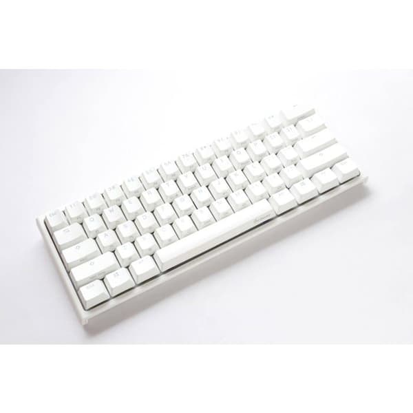 Spelklaviatur - DUCKY - One 2 Pro Mini White Edition - RGB LED - Mekaniska switches - N-Key Rollover