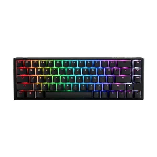 Här är den begärda beskrivningen för produkten 'Ducky One 3 Classic Black/White SF Gaming Keyboard, RGB LED': Föreställ dig ett tangentbord. Svart, Vit
