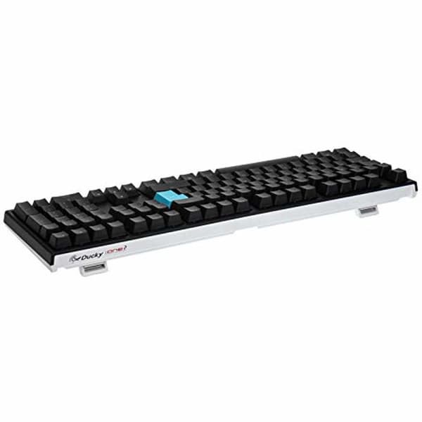 Ducky One 2 Backlit PBT Gaming Keyboard, MX Silver, White LED Ducky One 2 Backlit PBT-spel tangentbord är ett verkligt konstverk.