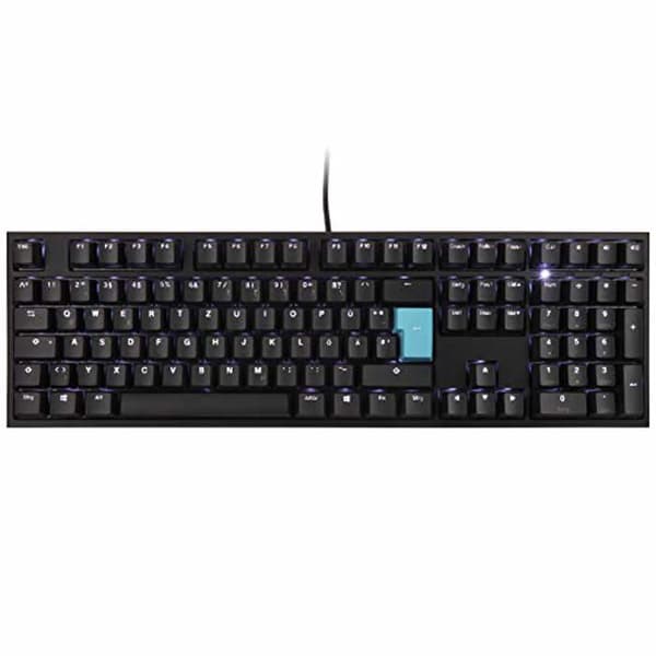 Ducky One 2 Backlit PBT Gaming Keyboard, MX Silver, White LED Ducky One 2 Backlit PBT-spel tangentbord är ett verkligt konstverk.