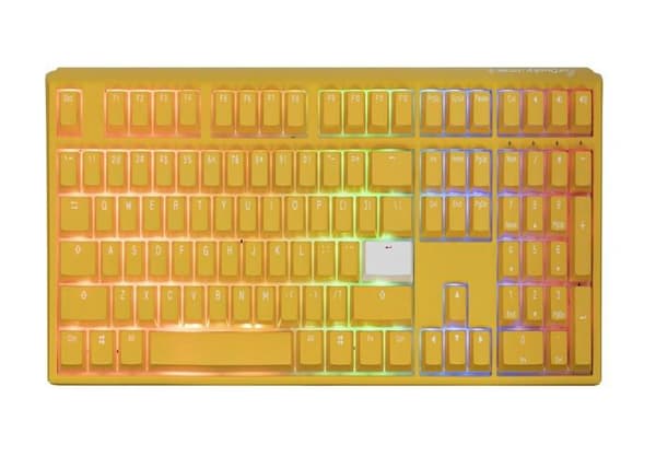 Ducky One 3 Gul Gamingtangentbord Gul
