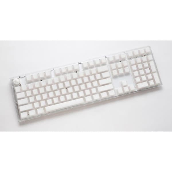 Gaming Tangentbord - DUCKY - One 3 Aura Vit - RGB Belysning - Mekanisk - USB