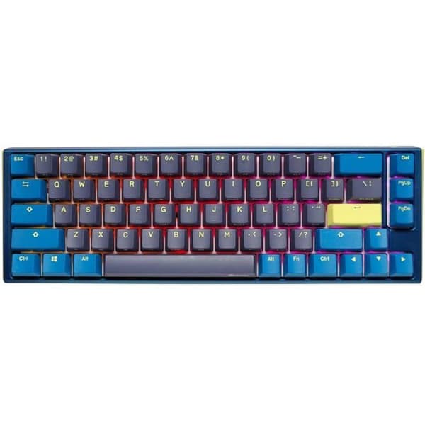 Ducky One 3 Daybreak SF-spelklaviaturen, utrustad med ett bländande RGB-bakgrundsbelysning, är en måste-ha-produkt för entusiaster.