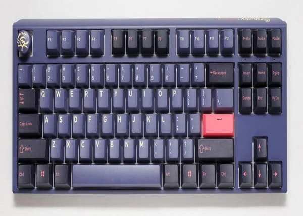 Spelklaviatur - DUCKY - One 3 Cosmic Blue TKL - Mekanisk - LED RGB - N-Key Rollover Blå
