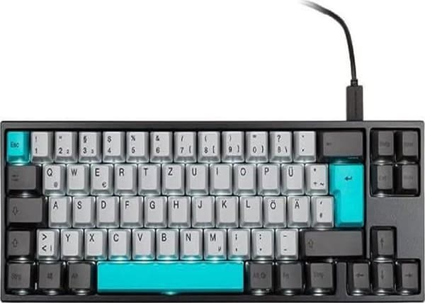 Ducky Miya Pro Moonlight TKL Gamingtangentbord för PC/Mac, MX-Blue, vit LED Förbered dig på att bli imponerad av Ducky Miya Pro