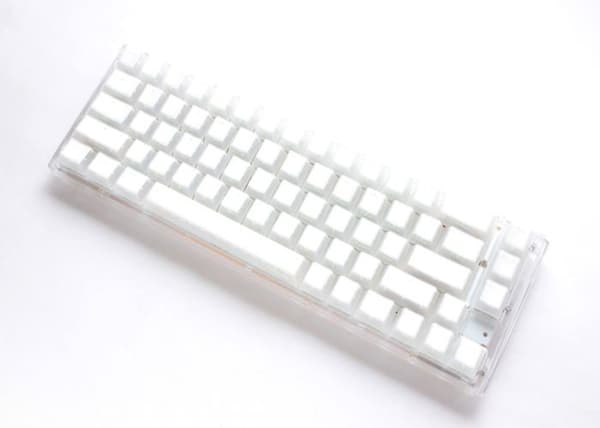 Spelklaviatur - DUCKY - One 3 Aura Vit SF - Mekanisk - RGB LED - Trådad