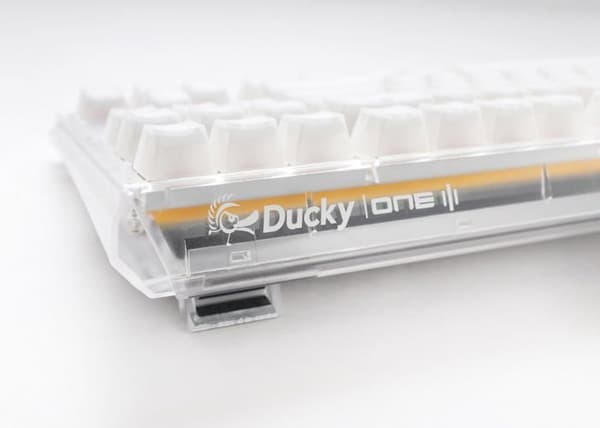 Gaming-tangentbord - DUCKY - One 3 Aura White TKL - RGB-bakgrundsbelysning - Mekanisk - USB