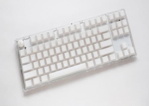 Gaming-tangentbord - DUCKY - One 3 Aura White TKL - RGB-bakgrundsbelysning - Mekanisk - USB