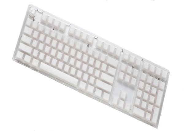 Den nya Ducky One 3 Aura White Gaming-tangentbordet, RGB LED, är ett verkligt konstverk, ett tangentbord som perfekt förenar prestanda. Vit