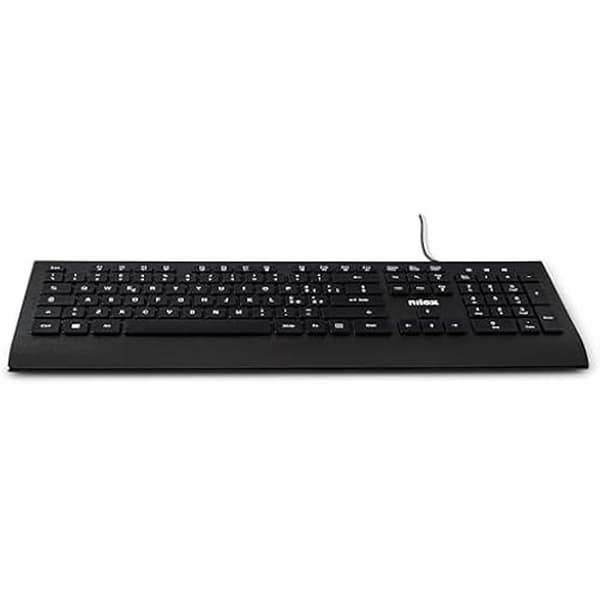 USB-tangentbord - NILOX - NXKBIT000014 - Italiensk utformning - Slitstark
