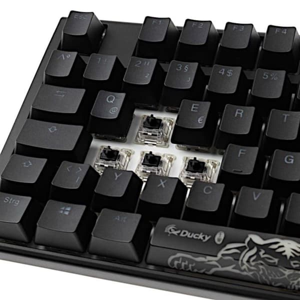 Ducky One 3 Classic Black/White TKL Gaming Tangentbord, RGB LED är den ultimata inkarnationen av excellens inom gamingtangentbord.