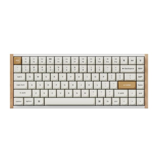 Keychron K2 HE Wireless RGB Nebula Magnetic Switch Tangentbord (Vit) [K2H-Q1].
