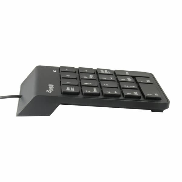 Numerisk tastatur Equip 245205 Sort Sort