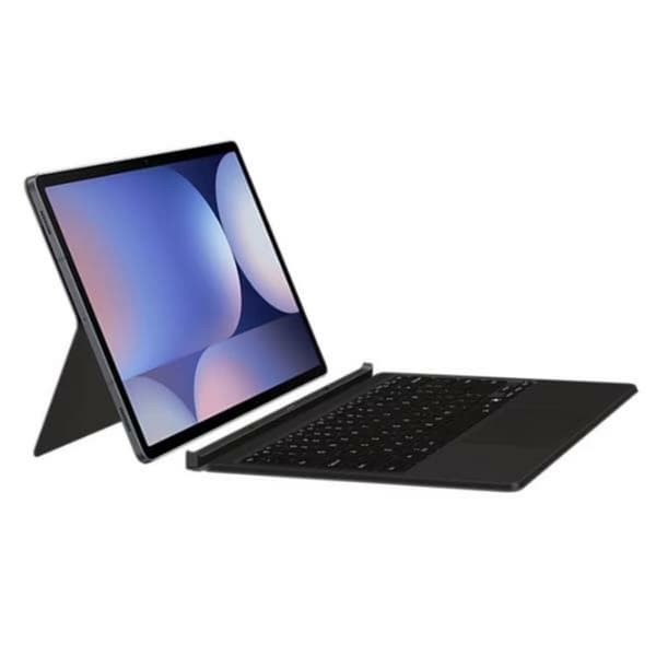 Tabletin ja näppäimistön kuori Samsung EF-DX825BBEGES Musta Espanjalainen Qwerty