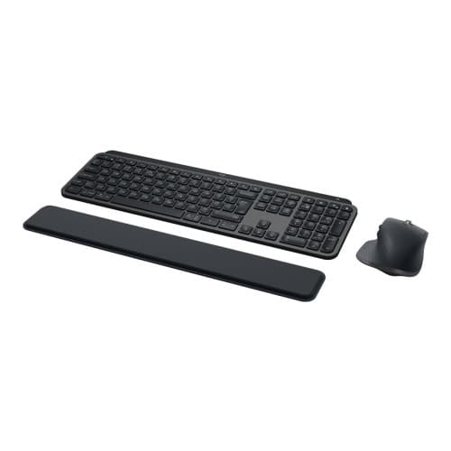 Logitech MX Keys S Combo - sats med tangentbord och mus - QWERTZ - tysk - grafit Inmatningsenhet