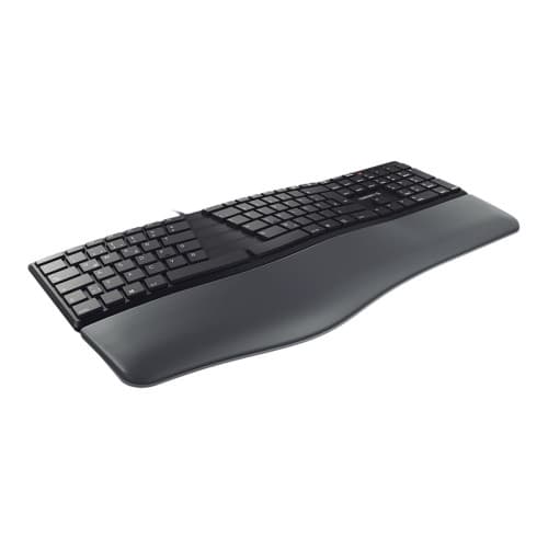 CHERRY KC 4500 ERGO - tangentbord - QWERTZ - tysk - svart Inmatningsenhet