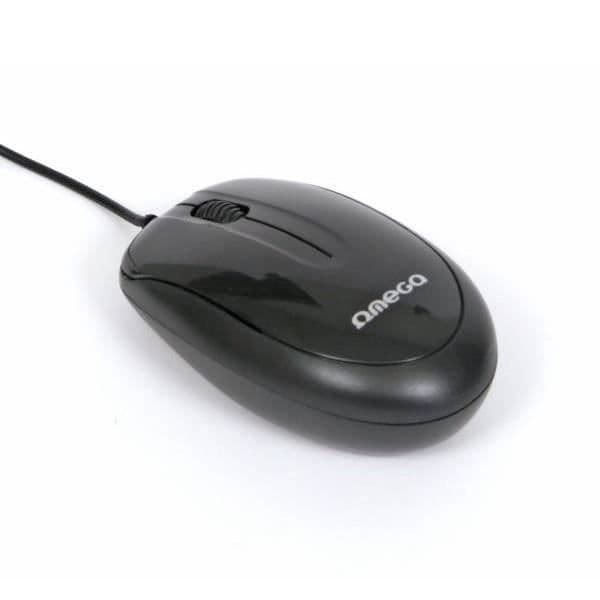 Omega OM-07V USB optisk mus svart 3 knappar...