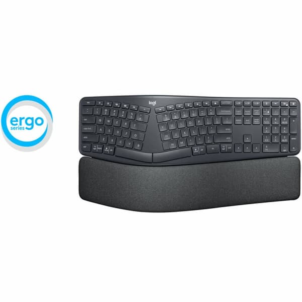 Näppäimistö Logitech 920-010105 Espanja Musta Harmaa Grafiitinharmaa Espanjalainen Qwerty
