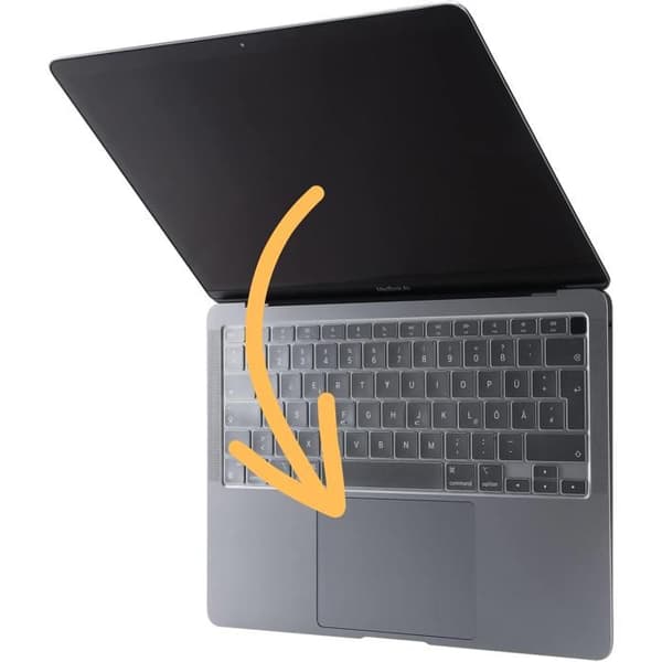 Skydd för tangentbord för Macbook Pro 16 (16) Pro 13 (13,3) - Transparent silikon tangentbord AZERTY EU-layout Phonillico