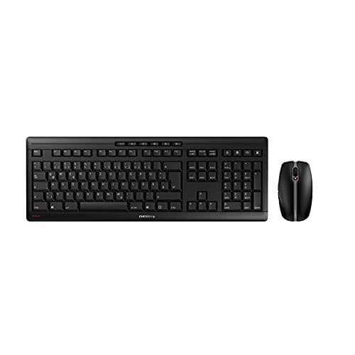 CHERRY STREAM DESKTOP LADDA TRÅDLÖST RF TANGENTBORD QWERTZ TYSK SVART