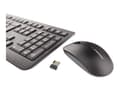 Miniatyrbild 3 av 4: CHERRY DW 3000 trådlöst tangentbord och mus set - RF 2,4 GHz - Svart