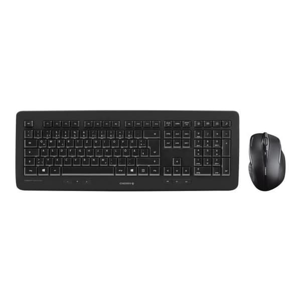 CHERRY DW 5100 2,4 GHz trådlös tangentbord och mus Combo Tyskland Svart