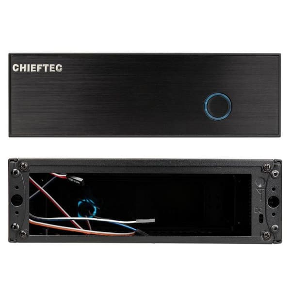 Stationär dator - CHIEFTEC - IX-03B-90W - Svart - Trådbunden