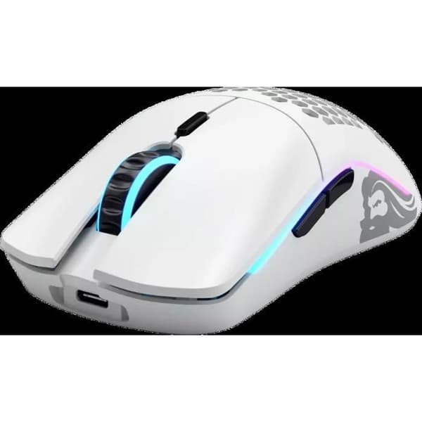 GLORIOUS PC GAMING RACE MODELL O - TRÅDLÖS GAMING MUS - MATT VIT Vit