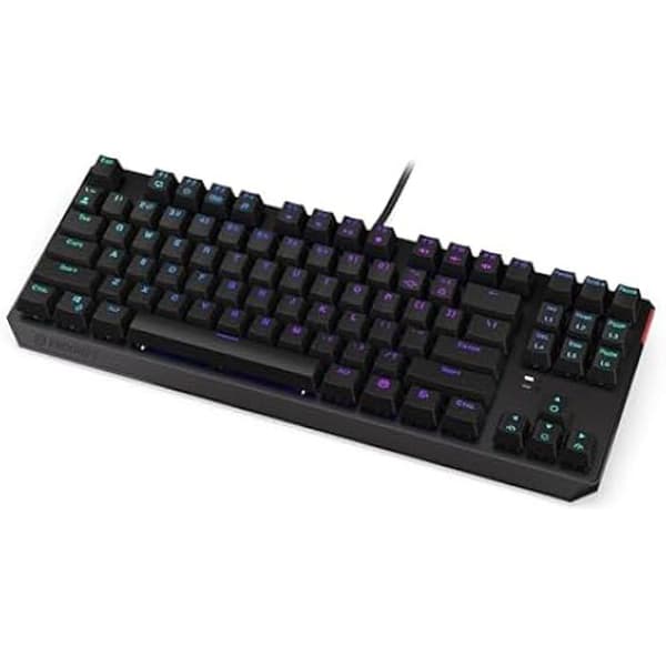 Clavier Mécanique - ENDORFY - Thock TKL Blue - Brytare Kailh Blue - ARGB-bakgrundsbelysning - QWERTY Svart