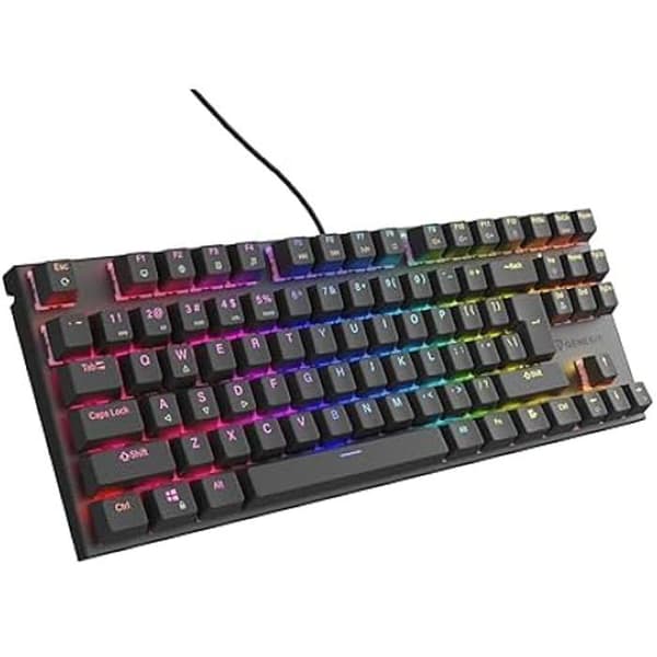 Spelklaviatur - GENESIS - Thor 303 TKL - Mekanisk - RGB-bakgrundsbelysning - Tyst
