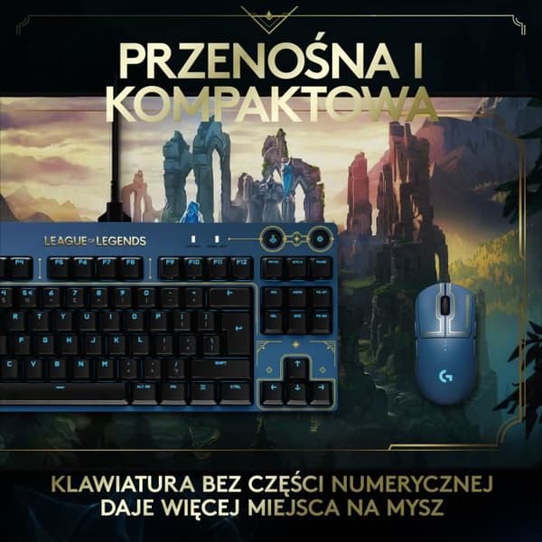 Logitech G Pro League of Legends Edition speltangentbord (920-010537)