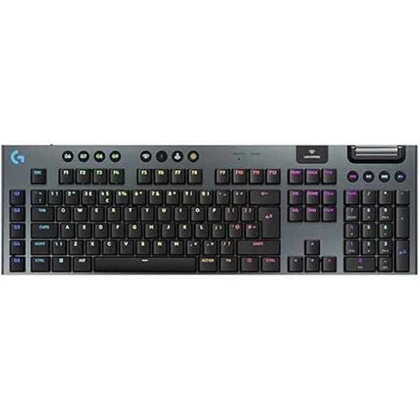 Spel tangentbord - LOGITECH G - G915 X - Trådbunden - Mekanisk - RGB-bakgrundsbelysning