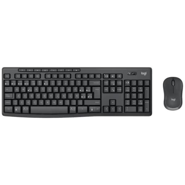 Kit mus + tangentbord - Logitech - MK370 - Bluetooth - Svart - Franska