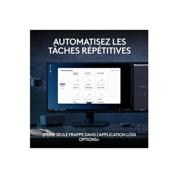Klaviatur - LOGITECH - MX Keys S Plus - Grafit - Trådlös - QWERTY US International