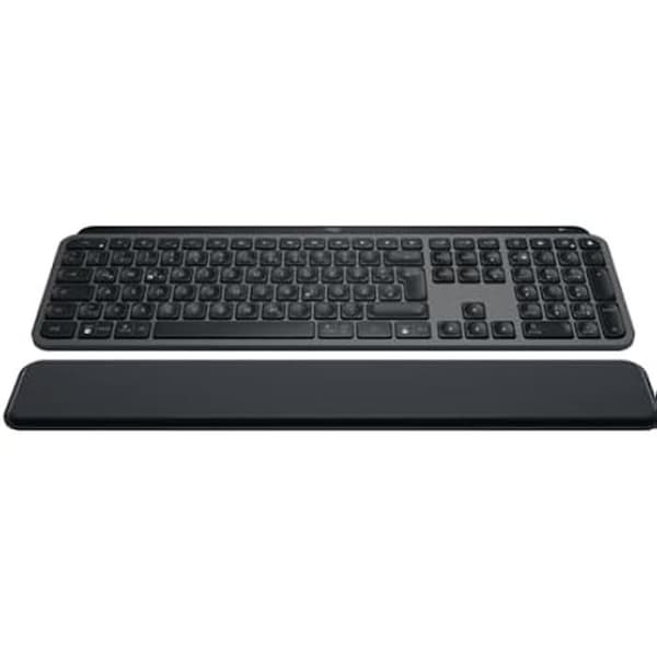 Tangentbord - LOGITECH - MX Keys S Plus - Grafit - Bluetooth - Bakgrundsbelyst - QWERTZ
