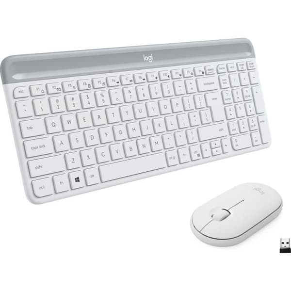 Tangentbord och mus Logitech Slim Wireless Mouse Combo MK470