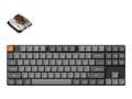 Miniatyrbild 1 av 3: Keychron K1 MAX - Tangentbord - QMK/VIA, anpassat mekaniskt - 80% - TKL - bakgrundsbelyst - trådlös - USB-C, Bluetooth 5.1 - tangentbrytare: Gateron
