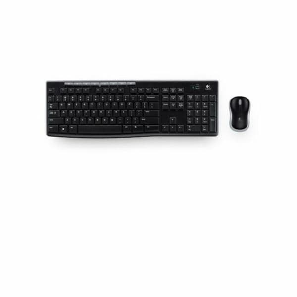 Tangentbord med optisk mus Logitech 920-004513 2,4 GHz Svart spanska Qwerty Spanska QWERTY