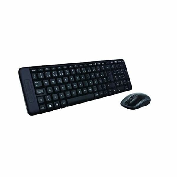 Tangentbord och Mus Logitech 920-003159 Qwerty Spanska spanska